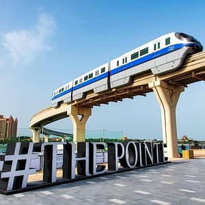 Dubai: Modern City Tour by Bus & Monorail Ride Experience at Burj Khalifa Tower, Dubai, United Arab Emirates Dubai: Modern City Tour by Bus & Monorail Ride Experience at Burj Khalifa Tower