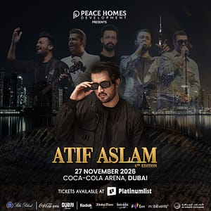Atif Aslam 2026 in Dubai – Concerts Atif Aslam 2026 in Dubai Concerts