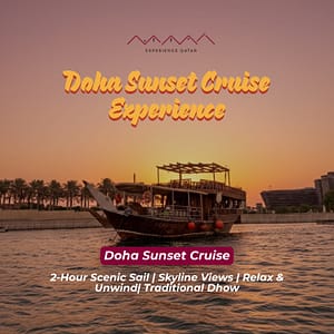 Doha Sunset Cruise Experience Adventure Park