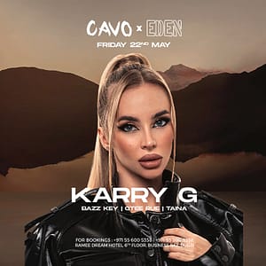 Eden Presents Karry G Live in Dubai Nightlife