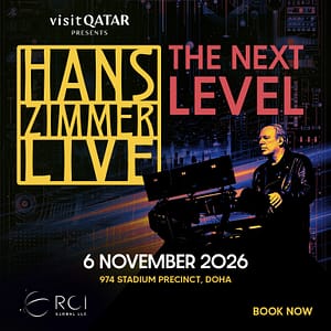 Hans Zimmer enters THE NEXT LEVEL… in Doha – Concerts Hans Zimmer enters THE NEXT LEVEL... in Doha Concerts