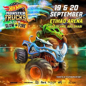 Hot Wheels Monster Trucks Live™: Glow-N-Fire in Abu Dhabi Automotive