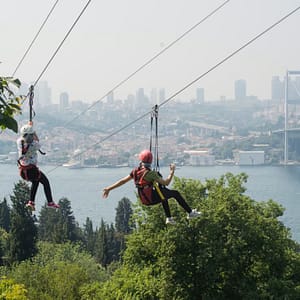 Istanbul Zipline Adventure with Bosphorus View Outdoor Attractions