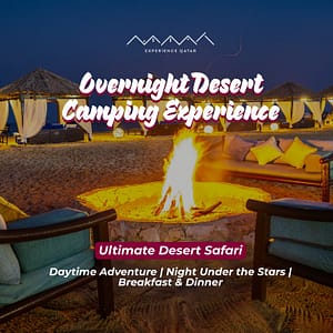 Overnight Desert Camping Experience Adventure Park