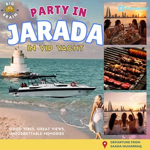 Party in Jarada in VIP Yacht with Lounge Space Nightlife