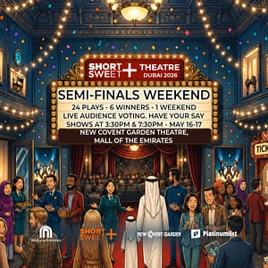 Short+Sweet Dubai 2026 in Dubai – Shows and Theatrical Plays Short+Sweet Dubai 2026 in Dubai Shows and Theatrical Plays