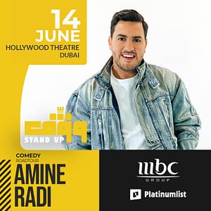 Wagef! Amine Radi Live in Dubai Comedy Events