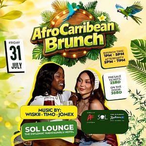 Afro Caribbean Brunch at SOL Lounge, The Diplomat Radisson Blu Hotel, Residence & Spa – Brunches Afro Caribbean Brunch at SOL Lounge