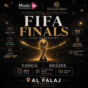 FIFA Finals Live Screening in Muscat – Sports Events FIFA Finals Live Screening in Muscat Sports Events