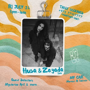 Husa & Zeyada live at My Cafe, Marassi Al Bahrain – Nightlife Husa & Zeyada live at My Cafe