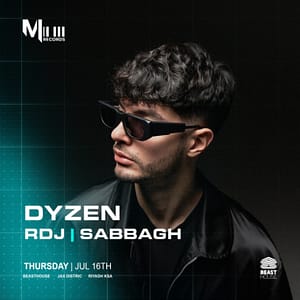 Melotech Presents Dyzen in Riyadh – Nightlife Melotech Presents Dyzen in Riyadh Nightlife