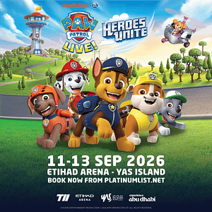 PAW Patrol Live! “Heroes Unite” in Abu Dhabi – Shows and Theatrical Plays PAW Patrol Live! "Heroes Unite" in Abu Dhabi Shows and Theatrical Plays