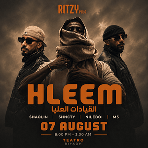 Ritzyplus presents Hleem, Randar & Alyoung in Riyadh – Concerts Ritzyplus presents Hleem
