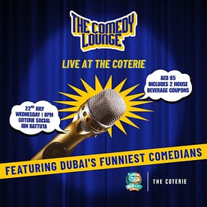 The Coterie – The Comedy Lounge in Dubai – Comedy Events The Coterie - The Comedy Lounge in Dubai Comedy Events