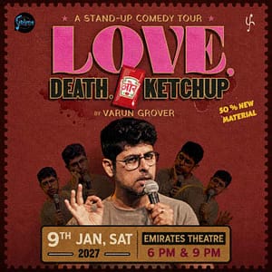 Varun Grover Live in Dubai Comedy Events