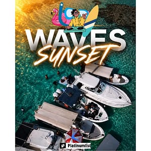 Waves Sunset in Jeddah Festivals