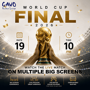 World Cup Final 2026 at Cavo Rooftop – Sports Events World Cup Final 2026 at Cavo Rooftop Sports Events