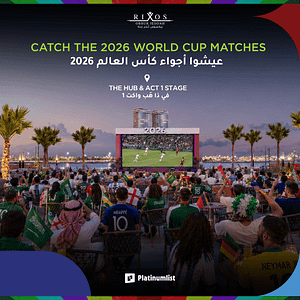 World cup match Nights at Rixos in Jeddah Sports Events
