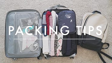 Travel Packing Tips | How to Pack a Carry-On + Packing Checklist Download