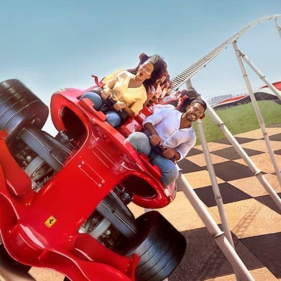 Ferrari World Abu Dhabi: The Fastest, High-Octane Theme Park at Ferrari World Abu Dhabi, Abu Dhabi, United Arab Emirates High-Octane Theme Park at Ferrari World Abu Dhabi