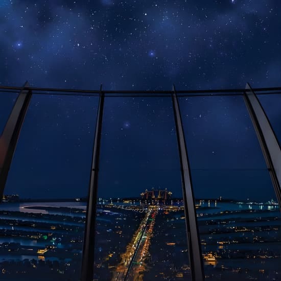 The Palm View Observatory Deck Tickets at The View at the Palm, Dubai, United Arab Emirates The Palm View Observatory Deck Tickets at The View at the Palm, Dubai, United Arab Emirates