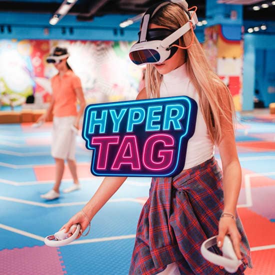 Hyper Tag: The Ultimate Immersive Gaming Adventure in Dubai - Gift Card at Secret Location DXB Tour and Aquaventure water park