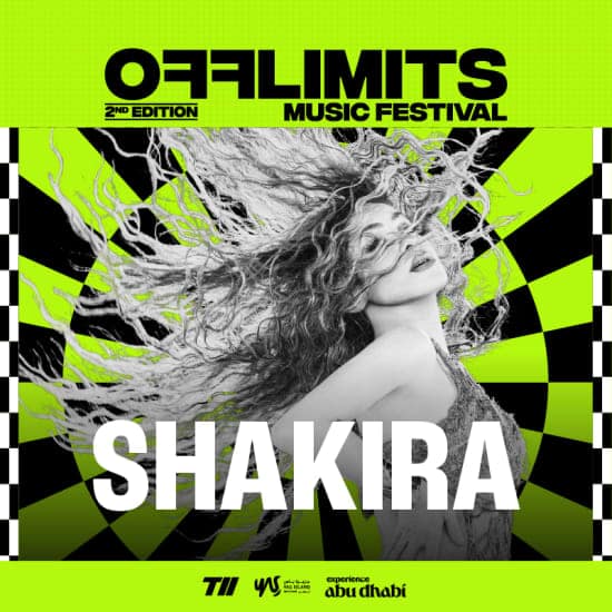 OFFLIMITS Music Festival - Shakira, Jonas Brothers, NE-YO & More at Etihad Park, Abu Dhabi, United Arab Emirates