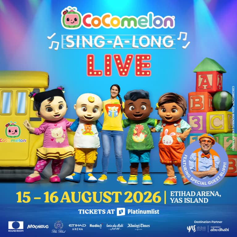 CoComelon Sing-A-Long Live in Abu Dhabi – Shows and Theatrical Plays CoComelon Sing-A-Long Live in Abu Dhabi Shows and Theatrical Plays