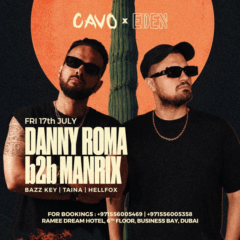 Eden Presents Danny Roma B2B Marnix Live at Cavo in Dubai – Nightlife Eden Presents Danny Roma B2B Marnix Live at Cavo in Dubai Nightlife