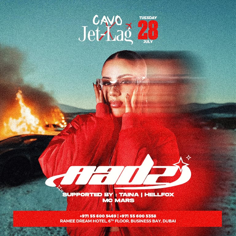 Jet-Lag Presents NADZ in Dubai – Nightlife Jet-Lag Presents NADZ in Dubai Nightlife