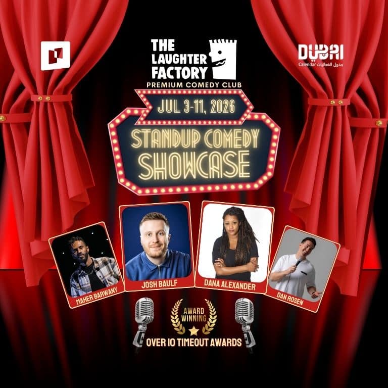 The Laughter Factory Launches New 7pm “Bed B4 10pm” Show This July at Radisson Damac Hills. – Comedy Events The Laughter Factory Launches New 7pm "Bed B4 10pm" Show This July at Radisson Damac Hills. Comedy Events