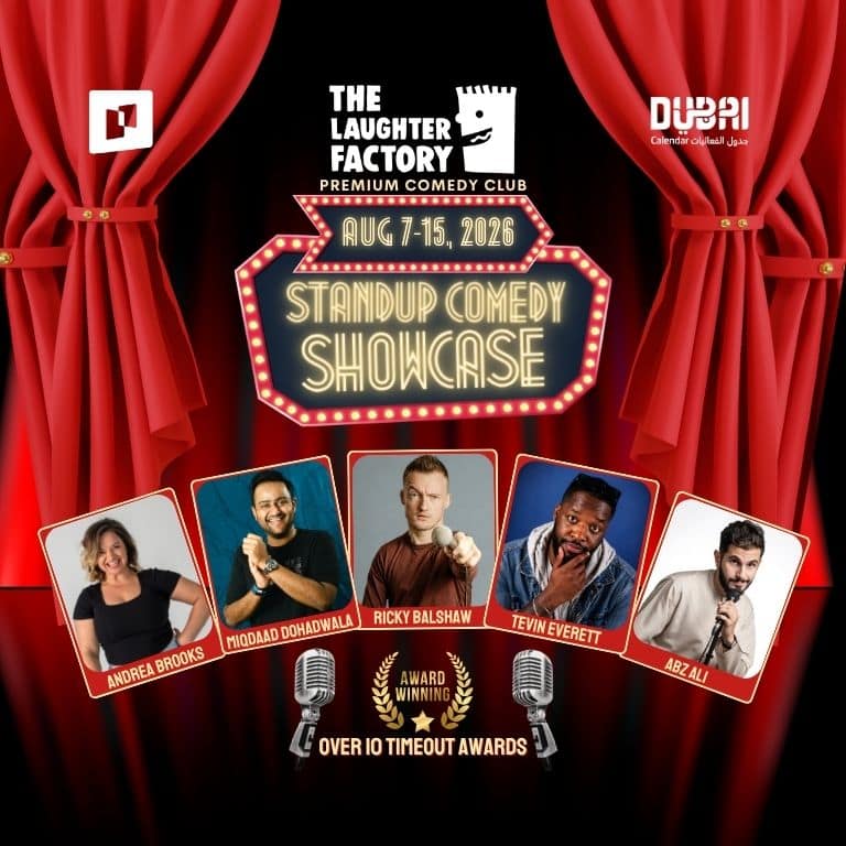 The Laughter Factory Premium Comedy Club “August 2026 Tour” – Comedy Events The Laughter Factory Premium Comedy Club "August 2026 Tour" Comedy Events