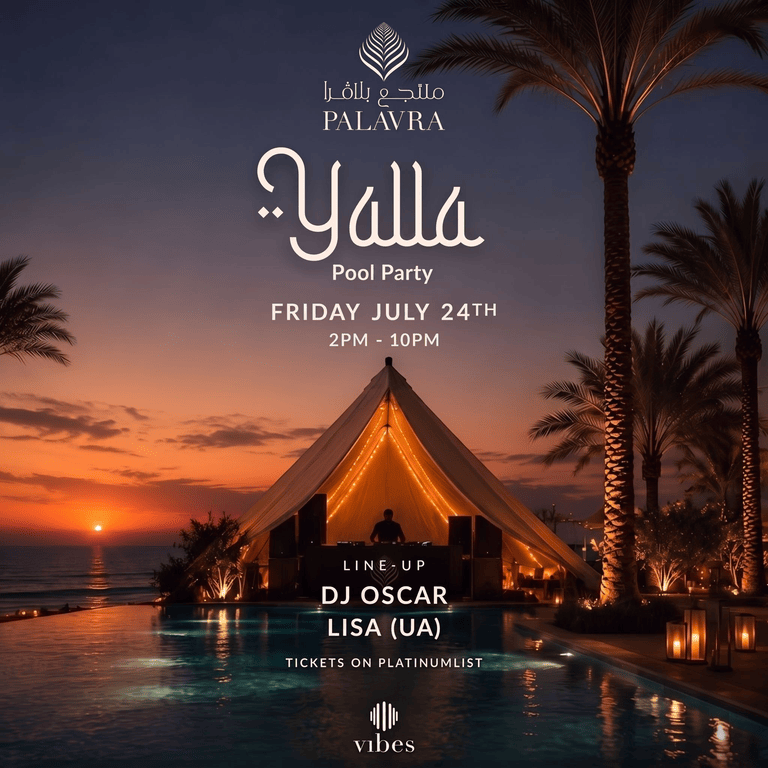 Yalla Pool Party at Palavra Resort