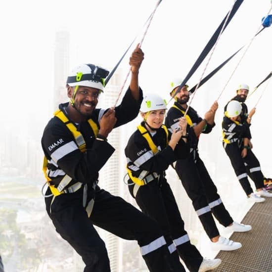 Sky Views Dubai - Edge Walk Experience at Sky Views Observatory, Dubai, United Arab Emirates