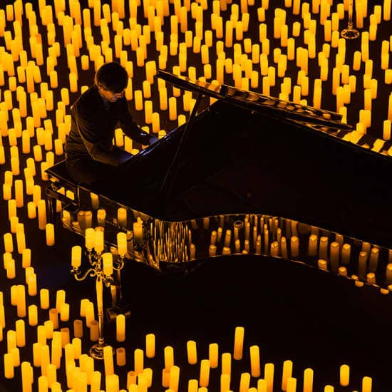Candlelight: The Best of Ludovico Einaudi at Majlis Al Salam Ballroom in Mina A’Salam Hotel in Madinat Jumeirah, Dubai, United Arab Emirates